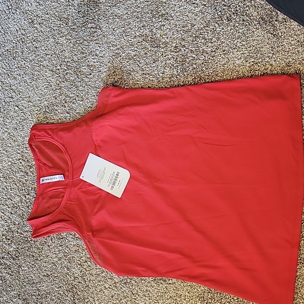 Fabletics Small Red Tank